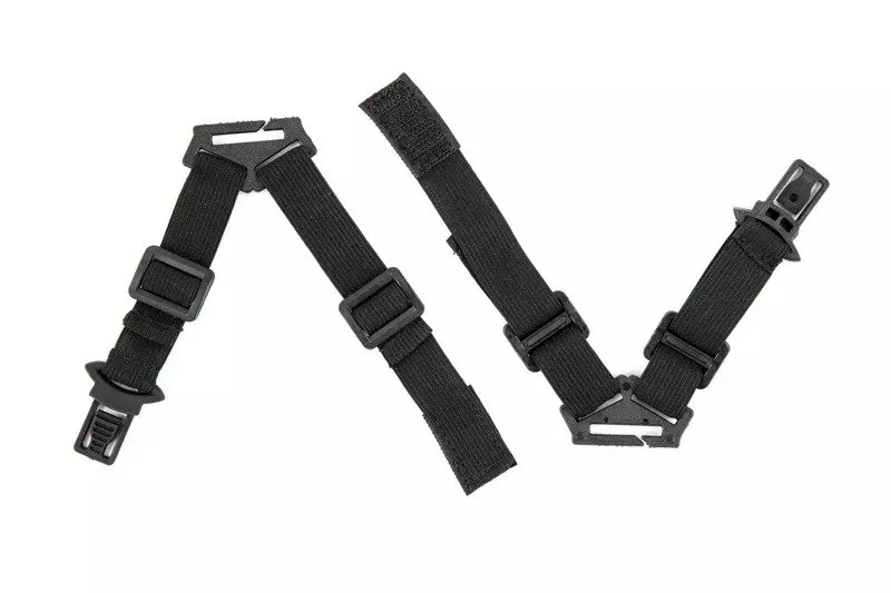 Buckle Set for Helmet Masks - black