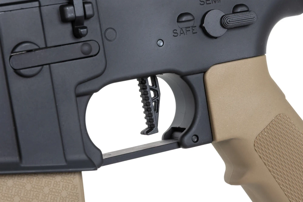 Specna Arms Daniel Defense® MK18 SA-P19 Prime™ Aster II ETU airsoft Carbine with Single Fire Only Chaos Bronze Brushless Motor