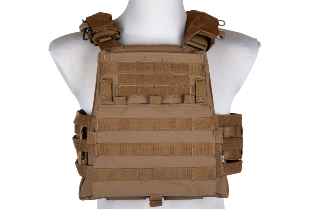 PRIMAL GEAR Gilet tactique plate carrier Trias Coyote Brown