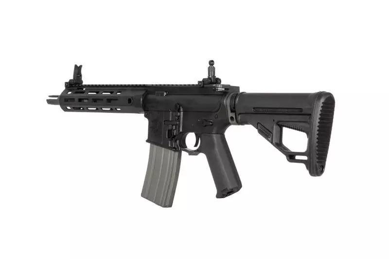 Airsoftová zbraň puškaka Helios KAC SR-16E Mod2 CQB M-LOK - černá