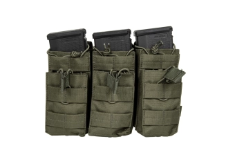 M4/M16 type triple duo magazine pouch - olive