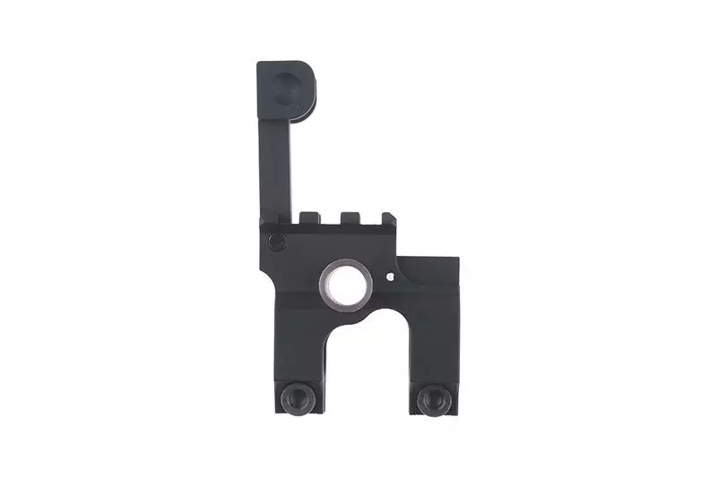 M4/M16 Gas Block with Foldable Front Sight - Black