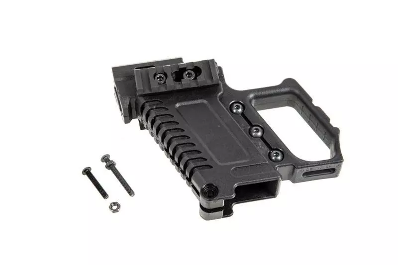 Kit de carabina de pistola para réplicas G17/18/19 - negro