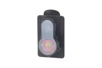 Lightbuck Card Button electronic marker - black (red light)