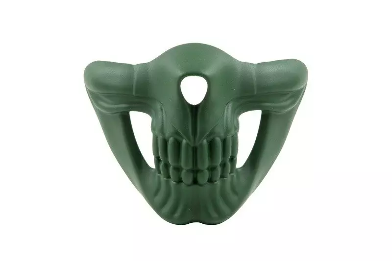 Masque crâne - vert olive