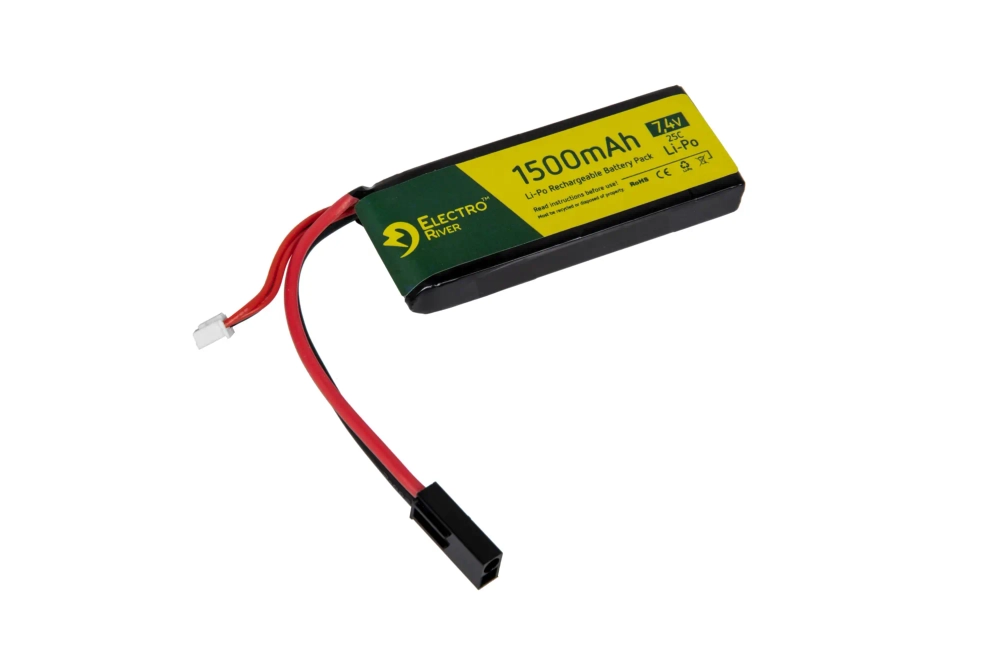 LiPo batterij 7,4V 1500mAh 20/40C