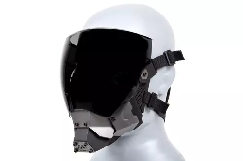Maska Cyberpunk Commander - černá