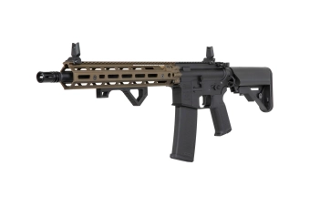 Airsoftová puška Specna Arms Daniel Defense® RIS III 12,5'' SA-P28 Prime™ Kestrel™ ETU s bezkomutátorovým motorem Chaos Bronze