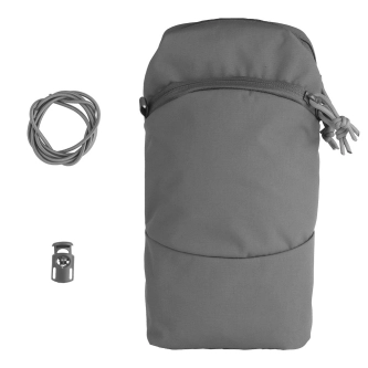 Kieszeń uniwersalna Wosport Cargo 3x6 Pionowe Laser Cut Wolf Grey