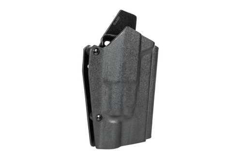 Kydex Holster for G17 replicas with X300 Flashlight - Black