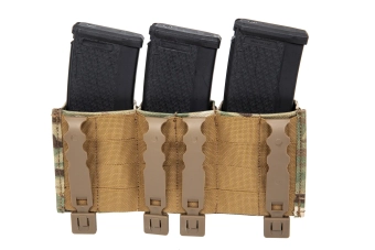 Portacargador triple abierto 7,62 mm Wosport MC