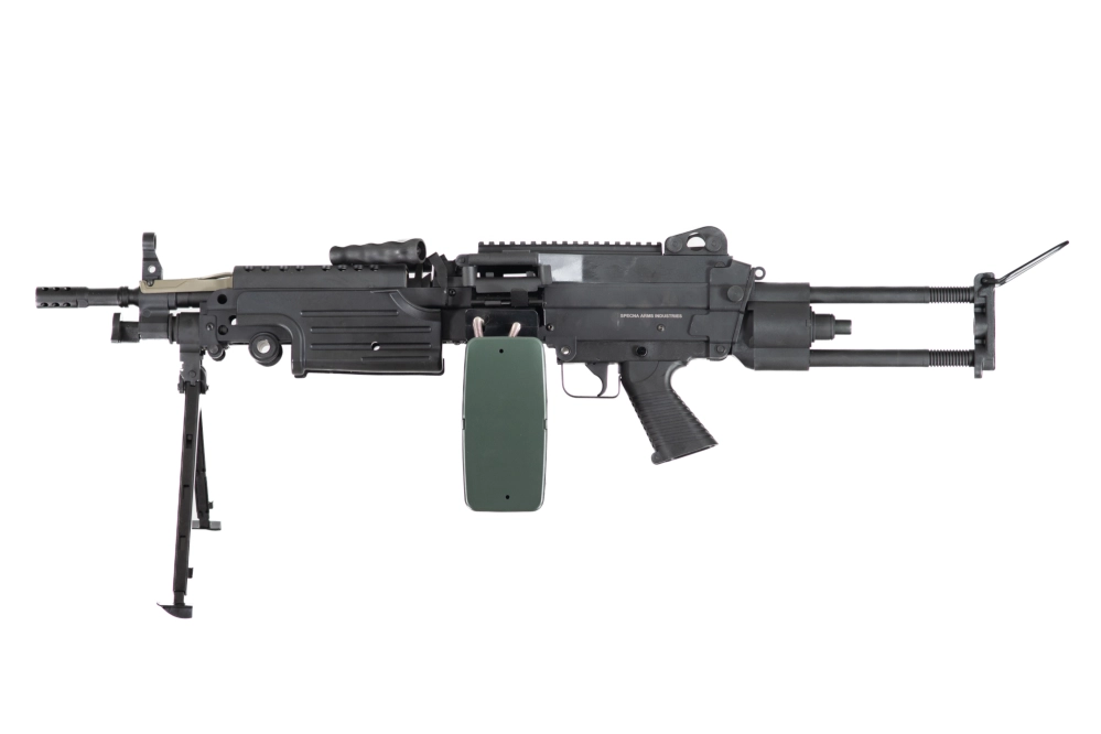 SA-249 PARA CORE™ machinegeweer replica - zwart (OUTLET)