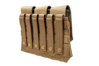 Drievoudige M4/M16 Specna Arms magazijnlader met Tan klep