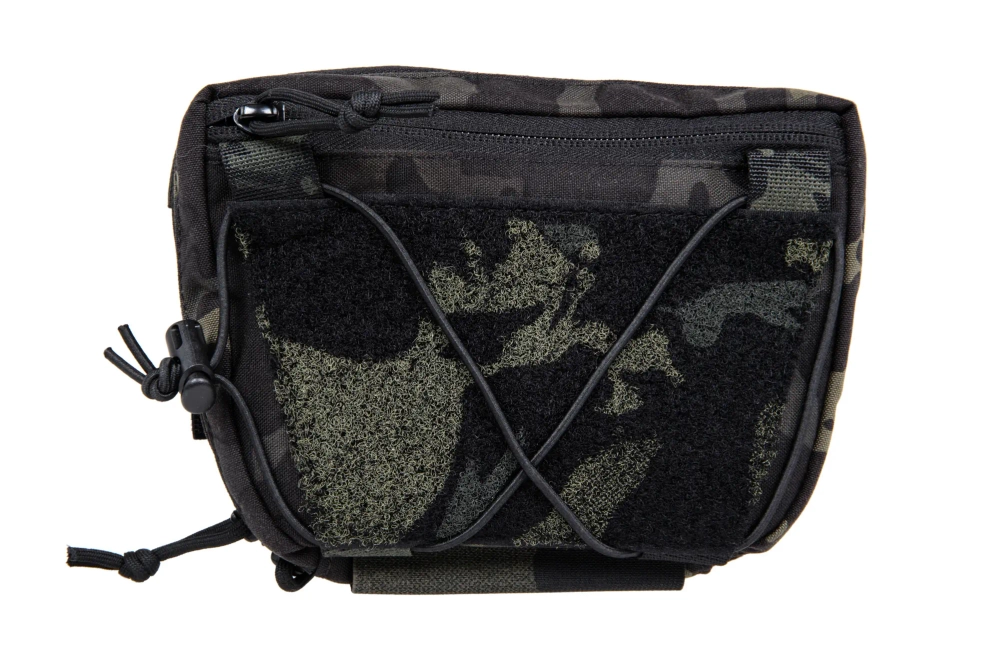 Suspended tactical pocket with QR buckle Wosport MC Black