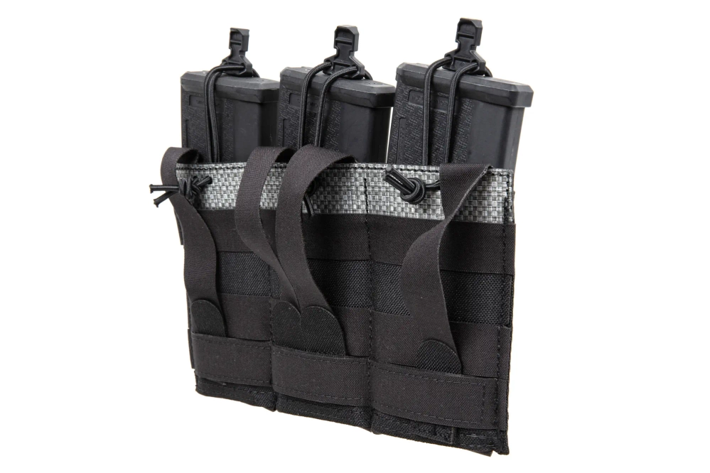 Voorpaneel voor drie 5.56 MG-97-BLK magazijnen