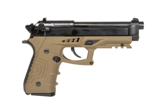 Réplique de pistolet HG-173 (Full Auto) - tan  