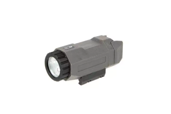 T100 Tactical Flashlight - grey / black
