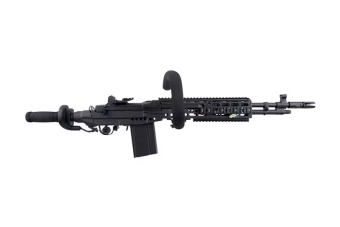 Airsoft pušky Řetězová pila M14 EBR - černá