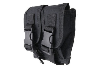 Double grenade pouch   -  BLACK