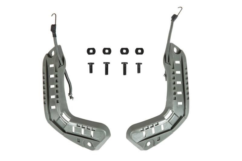 Helmet Mounting Rail - foliage green