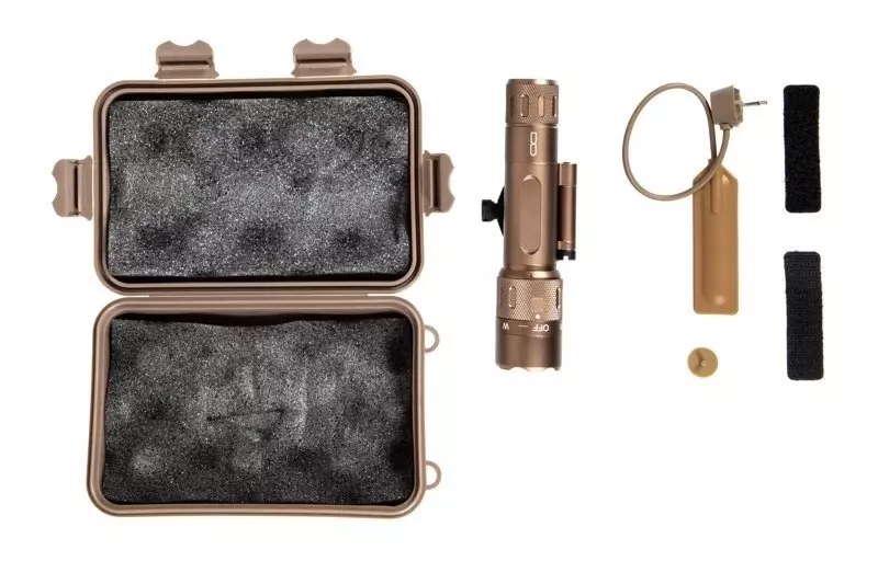 Latarka taktyczna WMX200 odchylany montaż - Dark Earth