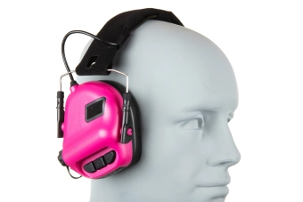 Earmor M31 MOD.4 actieve oorbeschermers Roze