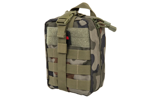 Apteczka zrywana Molle z naszywką Medyk GFC Tactical Wz. 93 Pantera Leśna