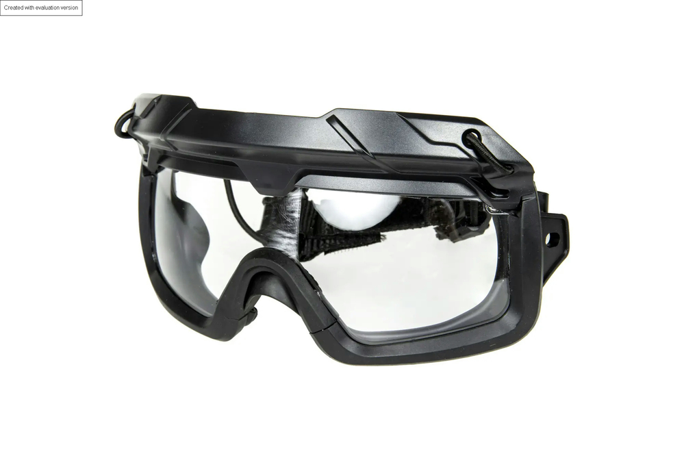 2in1 Tactical Goggles - Black