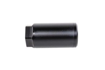 Aluminium geluiddemper "Fat Can" Silverback 14mm CCW kort