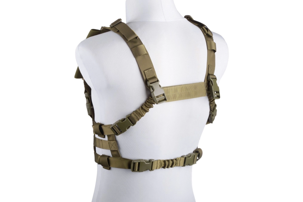Chaleco táctico Dinámico Chest rig - verde oliva