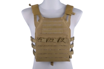 Gilet tactique jump Laser-Cut type - tan