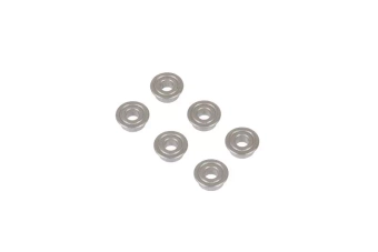 Jeu de 6 roulements de glissière acierch 6mm Prometheus