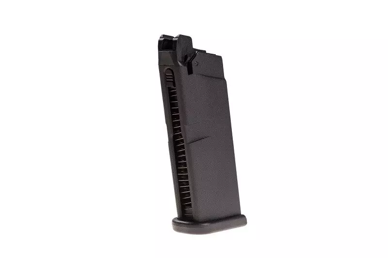 Chargeur green gas 13 plombs pour répliques Glock 42