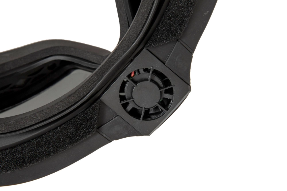 Tactical Goggles with Fan - Black