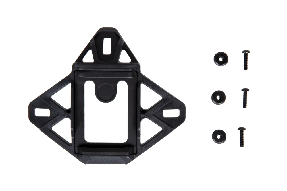 Soporte de visión nocturna EX Ballistic casco Shroud 3.0 Negro
