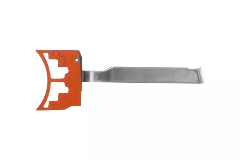 Spoušť HX21 #1 na zbraní pistolí HX / Hi-capa - červená barva