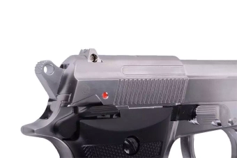 Airsoft pistole M84 Mini CO2 - stříbrná