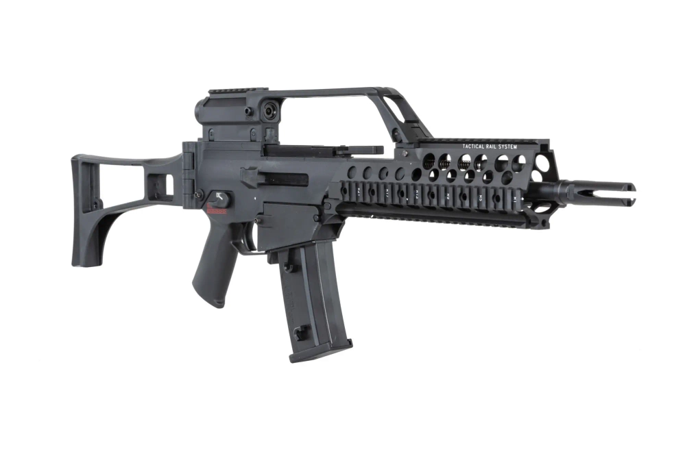 airsoft SRC DUAL POWER SR36 KSK COB-303 carbine with scope Black