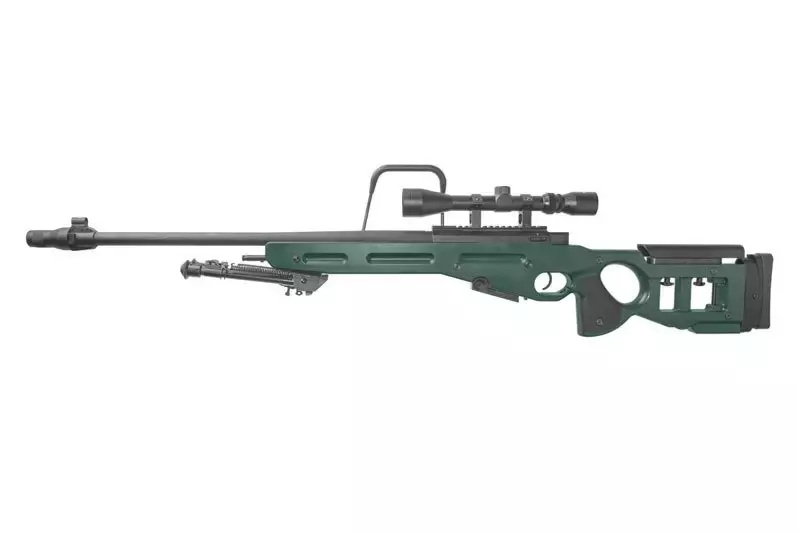 Réplique de fusil de précision SV-98 CORE™ avec une lunette et un bipied - Russian green 