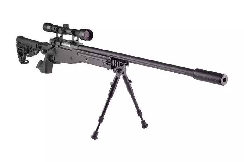 Réplique de fusil de précision MB14D - avec lunette et bipied
