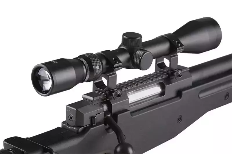 Airsoft pušky odstřelovací puška MB14D - s dalekohledem a dvojnožkou