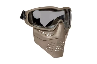 Máscara con gafas ANT - bronceado