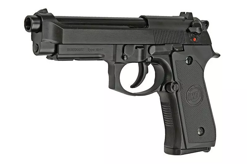Pistole airsoft WE M9A1 v.2 (LED box) černá (OUTLET)