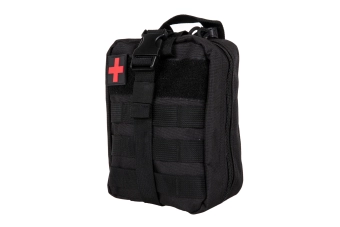 Grande trousse de secours détachable - Noir