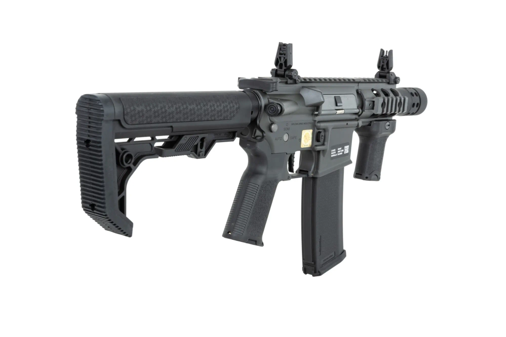 Specna Arms RRA SA-P10 PRIME™ HAL™ ETU Lichte Ops Kolf ASG Karabijn Hoog koppel Chaos Grijze versie