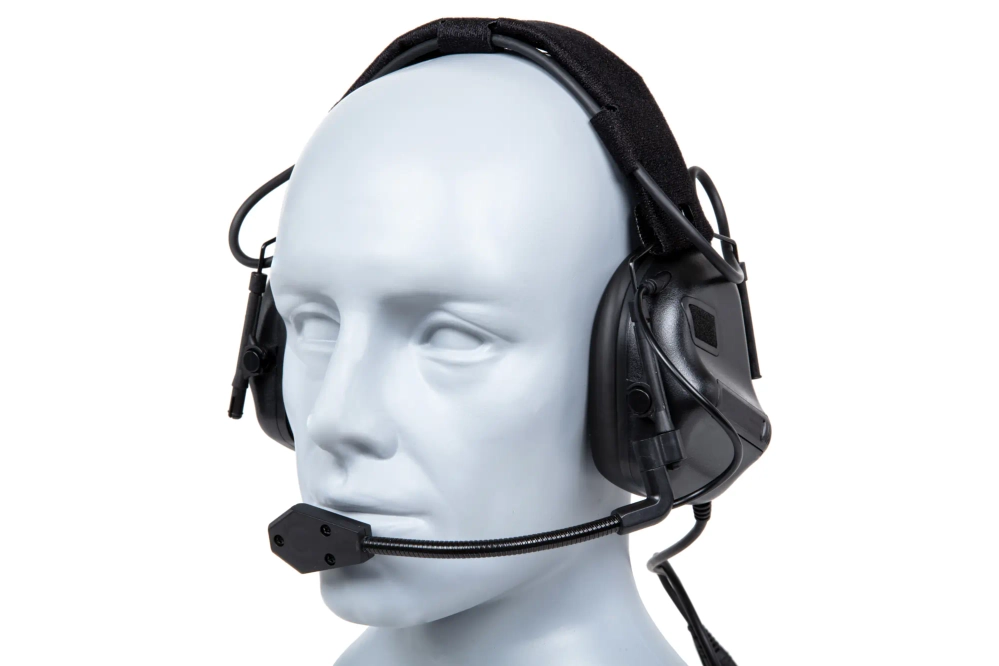 Auriculares Tactical Gen 5 Wosport HD-19 Negro