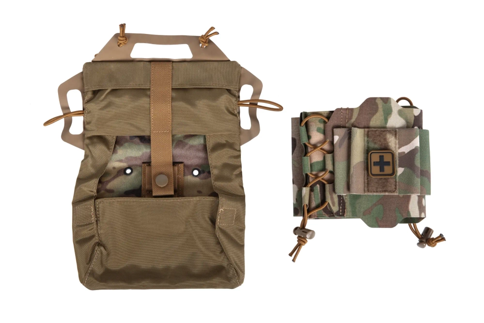 Tactical tear-off first aid kit with Velcro Wosport MC