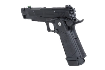 Arcturus Vanguard 4,3" Hi-Capa GBB Optics Ready airsoft pistole s kompenzátorem černá