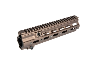SMR-type RIS hand guard for HK416 airsoft rifles - Dark Earth