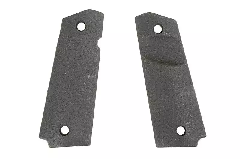 Pik style Colt 1911 type grip cover - black
